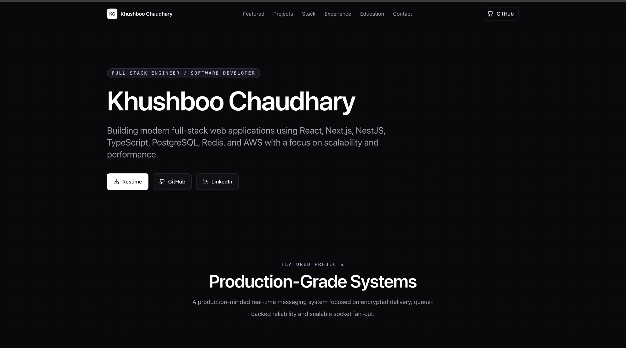 Personal Portfolio